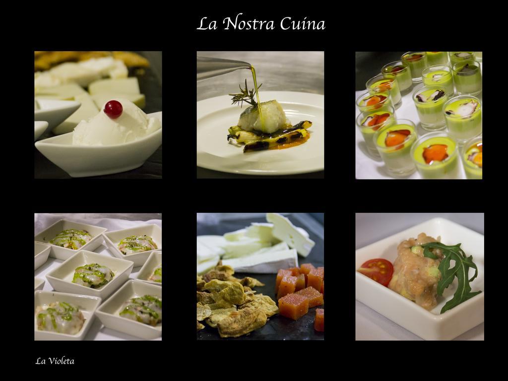 La Violeta Hotel Spa & Chill Out Castelltercol Екстер'єр фото